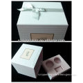 decorative cosmetic box with bowknot